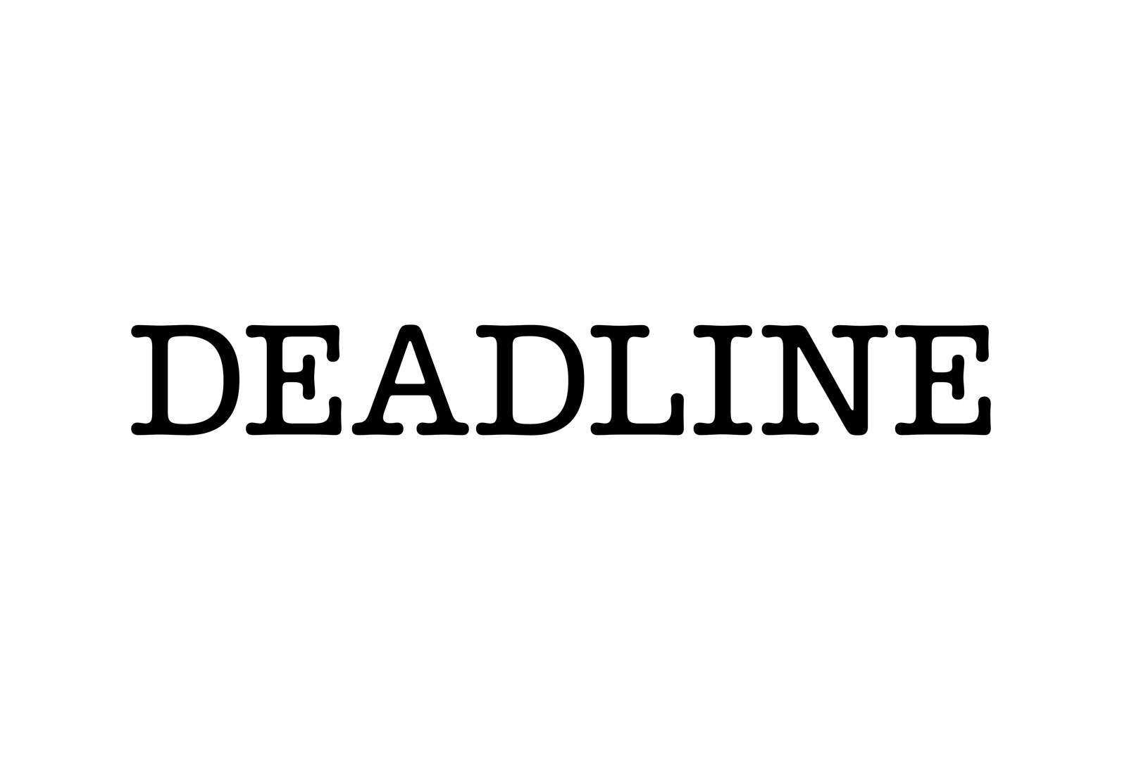 Deadline logo
