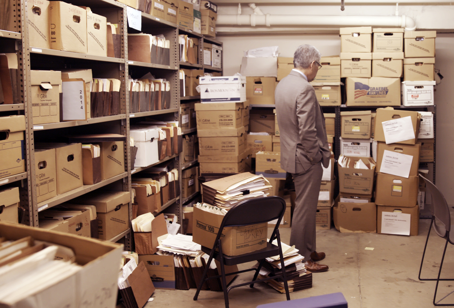 Larry Krasner File Boxes